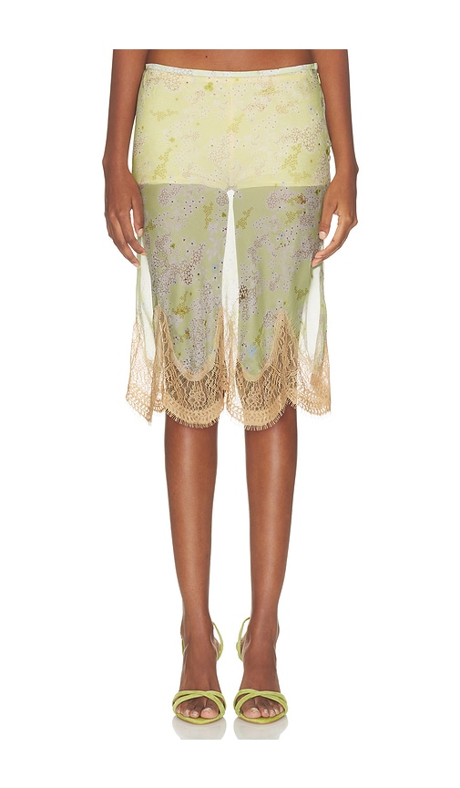 SIEDRES JUPE COLETTE en Green. Taille 40. Also en 36, 38.