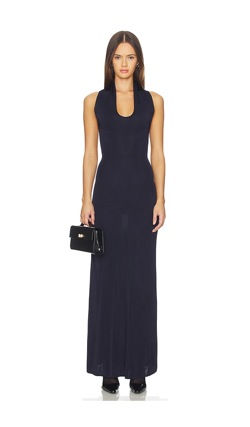 Srg Minerva Knit Gown In Blue