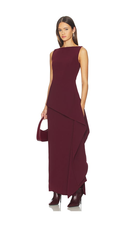 Burgundy Maxi Dress For Formal, Cocktail Outfit | REVOLVE