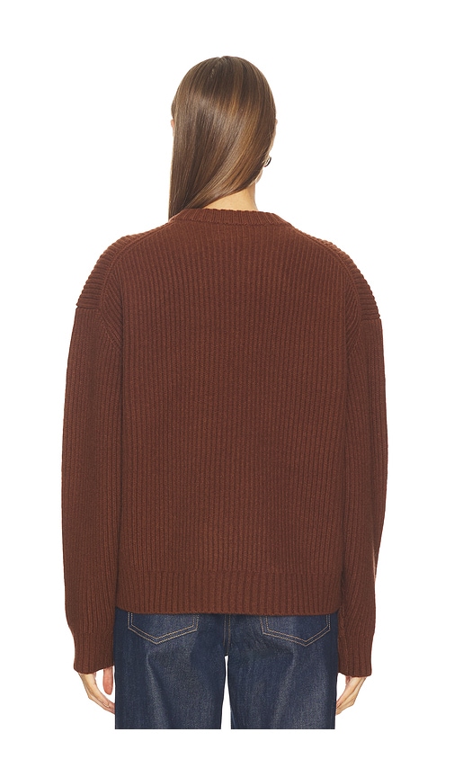  Srg Madisyn Classic Knit Crewneck In Brown. Größe Xs. Also In S, M, Xl. 