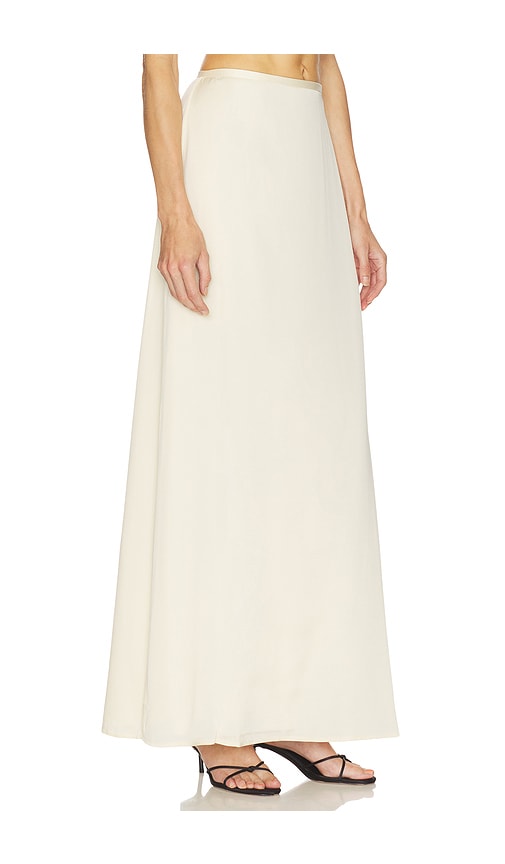 Srg Margo Silk Skirt In White