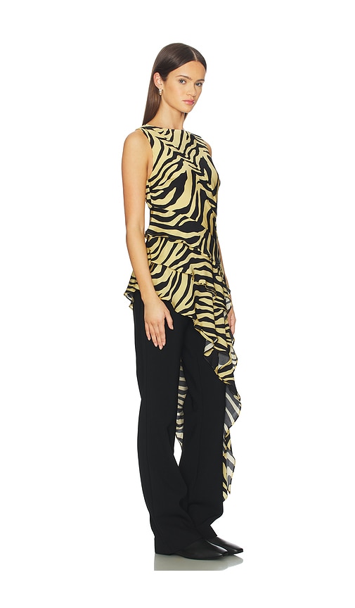 Srg Everlee Silk Top In Multi
