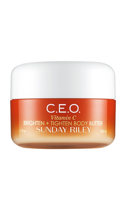 CEO Vitamin C Brighten & Tighten Body Butter in Beauty: NA.