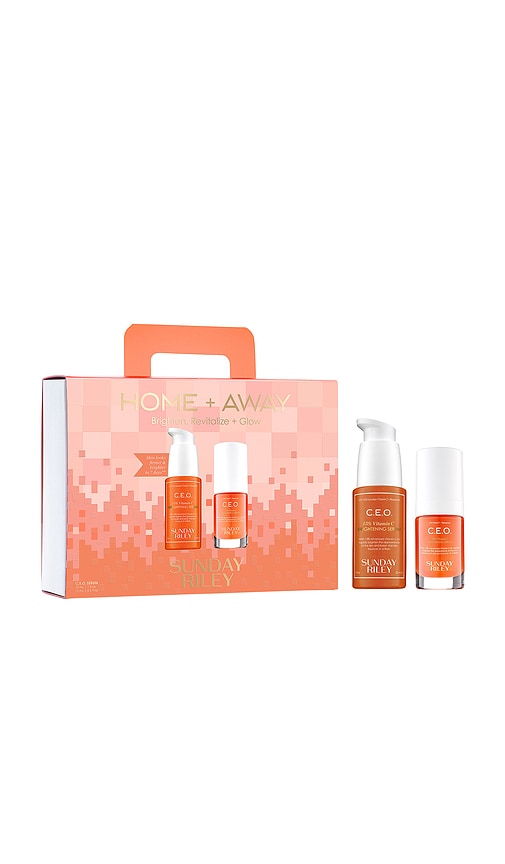 Sunday Riley Home + Away Brighten, Revitalize + Glow