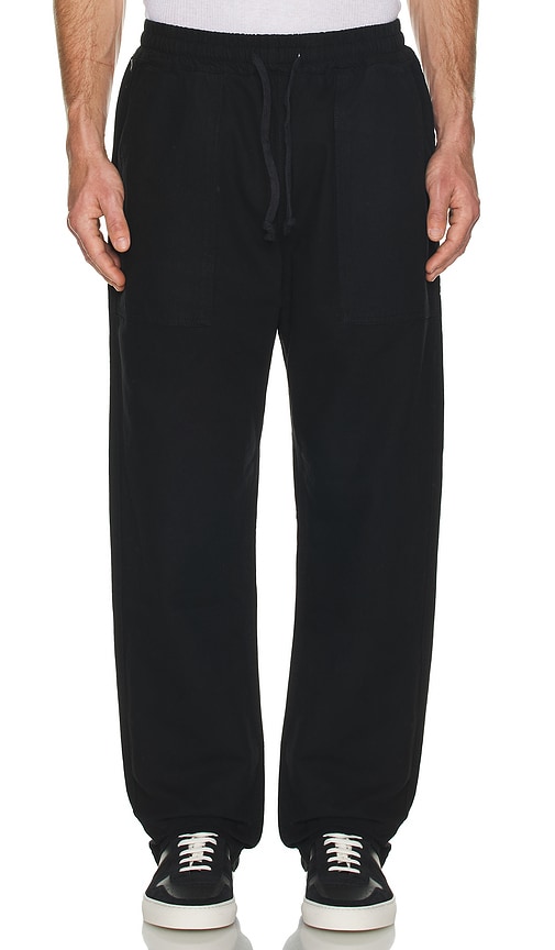Shop Service Works Canvas Chef Pant In Black