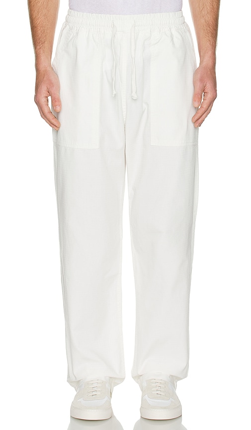 Shop Service Works Ripstop Chef Pant In White