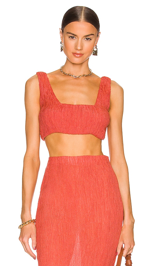 Shop Savannah Morrow Corral Top In Red