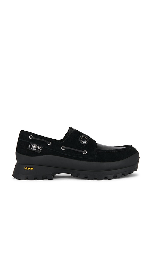 Sperry x Pleasures 3-eye Vibram Turn-lock Lug Boat Loafer