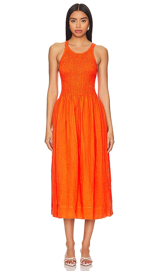 Shop Rue Sophie Ryani Dress In Orange