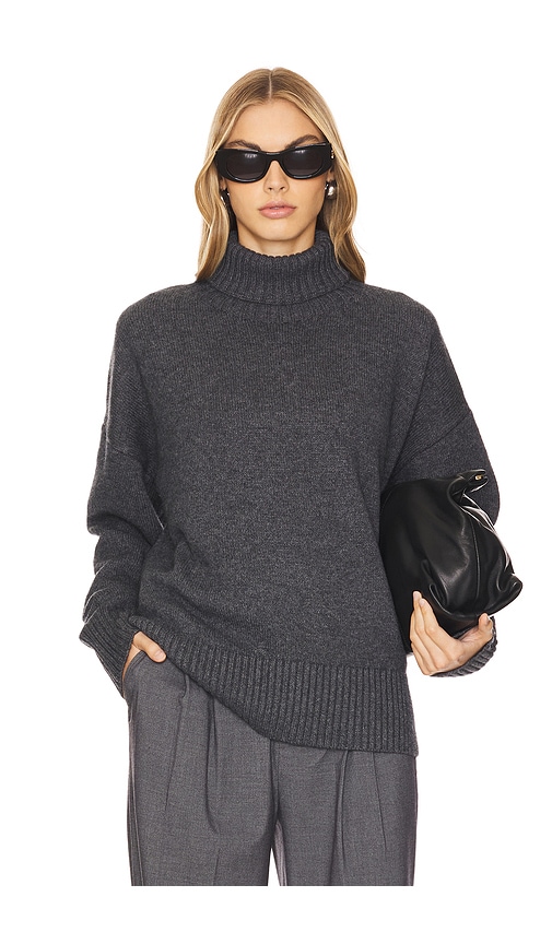 Shop Rue Sophie Marne Sweater In Charcoal