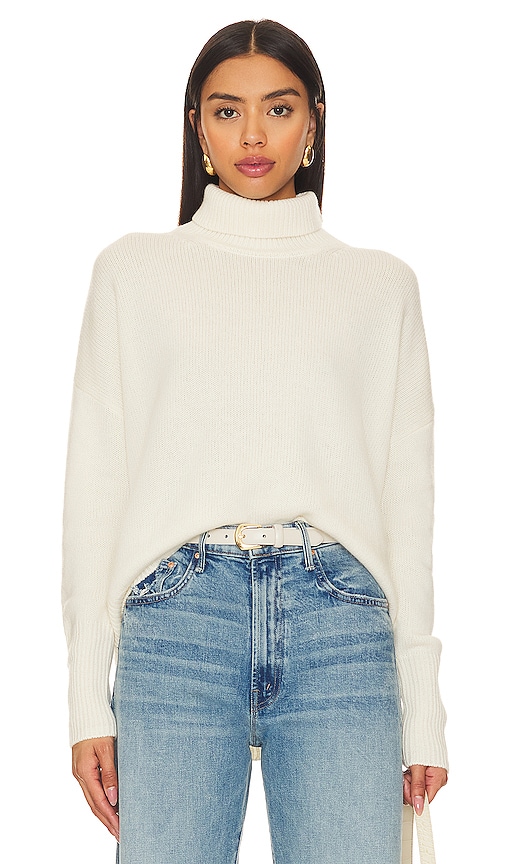 Sophie Rue Pullover Turtleneck Sweater In Ivory
