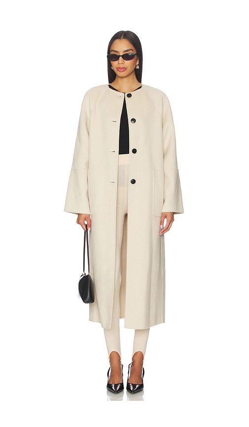 Rue Sophie Iana Coat In Yellow