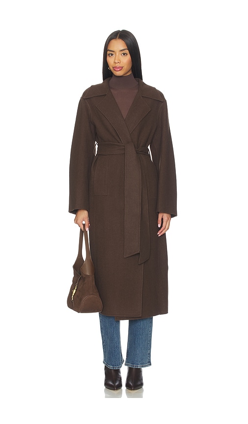 Rue Sophie Kerrie Coat in Brown