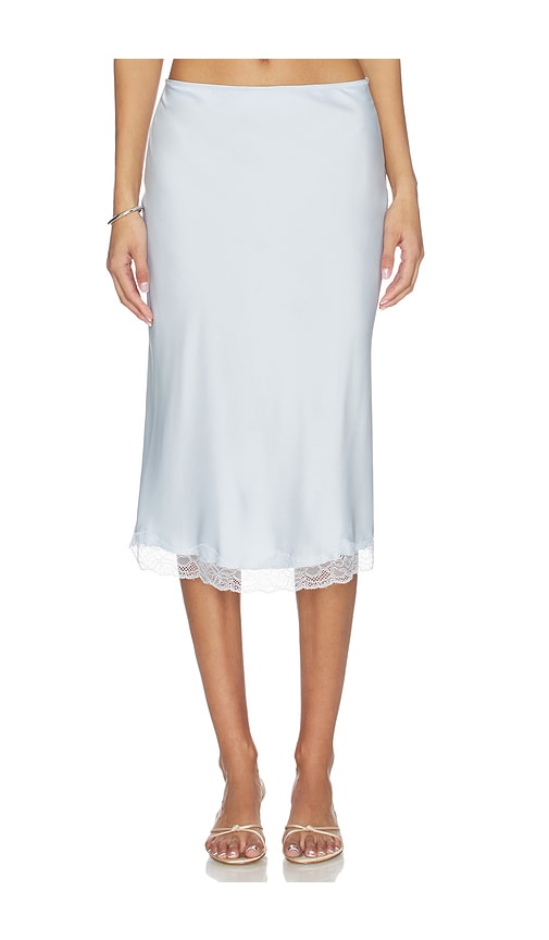 Rue Sophie Alva Lace Hem Skirt