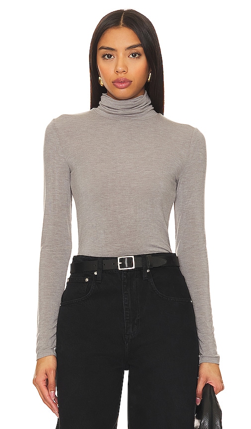 Sophie Rue Gia Knit Top In Grey