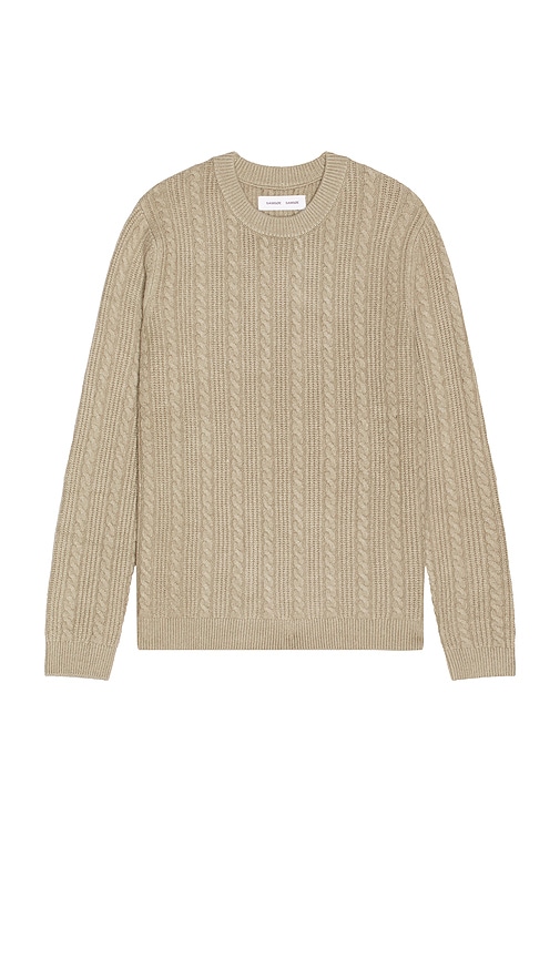 Samsoe & Samsoe Cassius Sweater In Gray