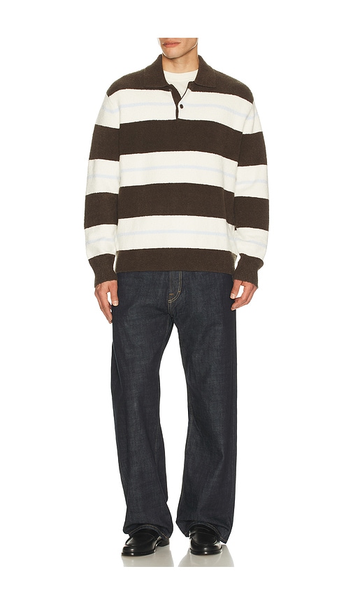  Samsoe Samsoe Sanino Polo In Olive,white. Size S. Also In M, Xxl/2x. 