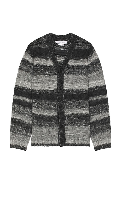 Samsoe & Samsoe Saari Cardigan In Grey