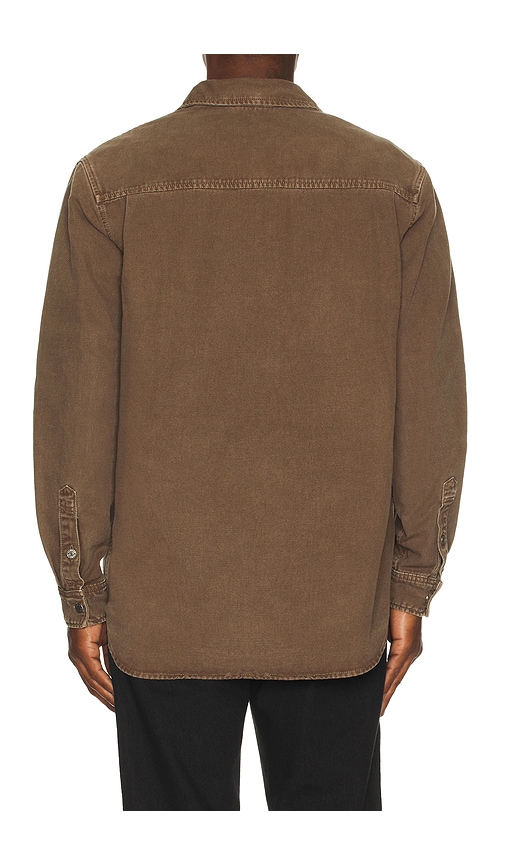Samsoe & Samsoe Sadamon P Overshirt In Brown