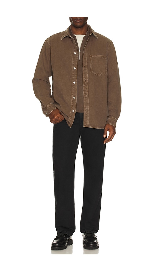  Samsoe Samsoe Sadamon P Overshirt In Brown. Size S. Also In M. 