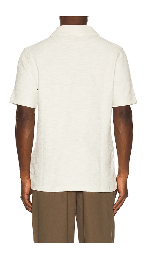 Samsoe & Samsoe Samac V-neck Polo In White