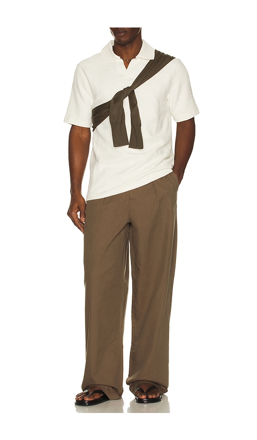  Samsoe Samsoe Polohemd In Cream. Größe S. Also In M. 