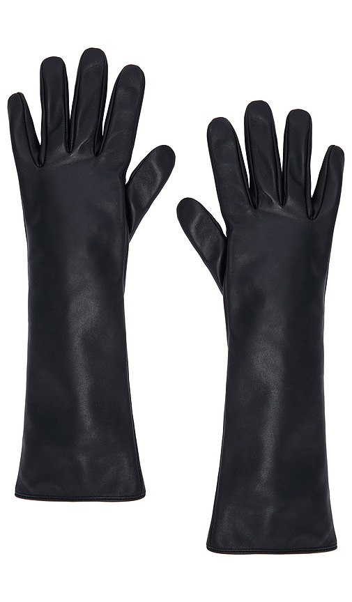 Samsoe & Samsoe Sapolette Long Gloves In Black
