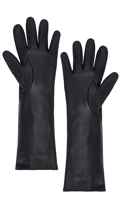 Samsoe & Samsoe Sapolette Long Gloves In Black