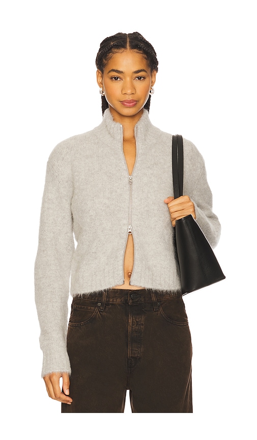 Samsoe & Samsoe Cardigan Sajeanne 15425 Light Grey Mel. In Gray