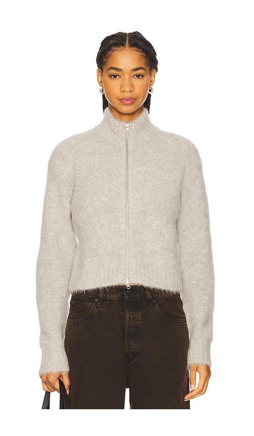 Samsoe & Samsoe Cardigan Sajeanne 15425 Light Grey Mel. In Gray