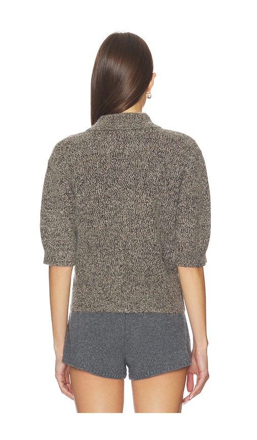  Samsoe Samsoe Sakelsie Short Sleeve Cardigan In Grey. Size Xs. Also In M. 