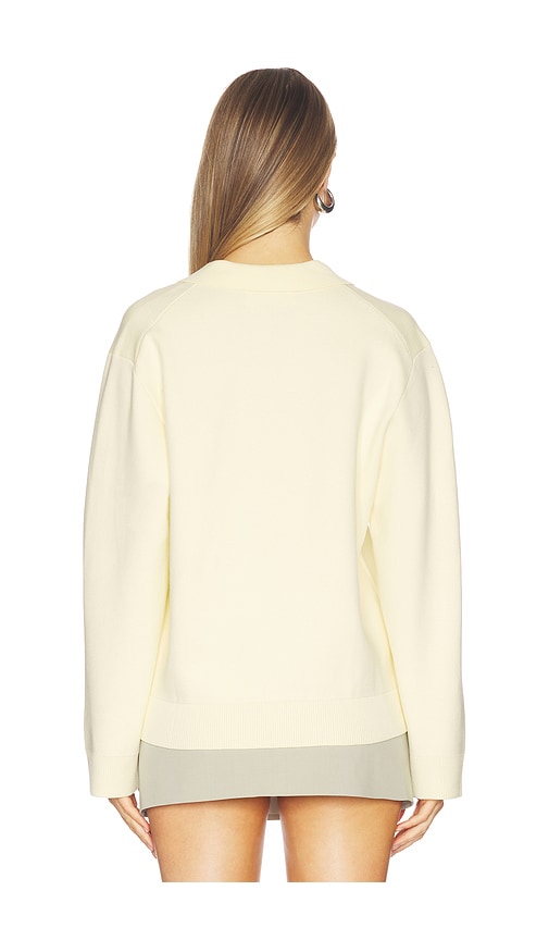  Samsoe Samsoe Polo-sweatshirt Saanne In Yellow. Größe S. Also In M, L. 