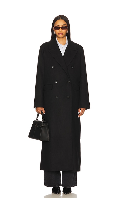 Samsoe & Samsoe Sajill Coat In Black