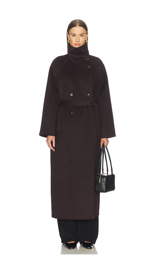 Sahanne Coat in Brown. - size L (also in M, S, XS) - SAMSOE SAMSOE - Modalova