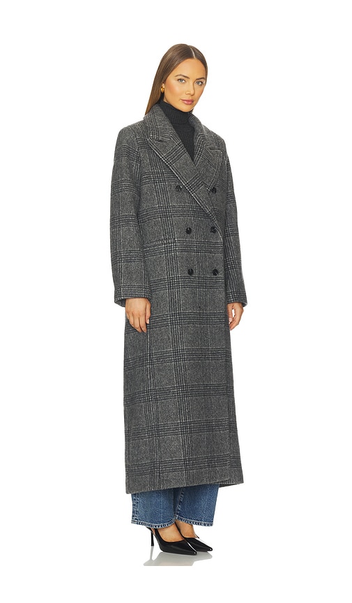  Samsoe Samsoe Sajilla Coat In Grey. Size S. Also In M, L. 