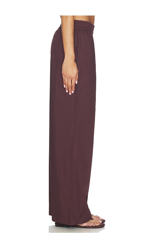  Samsoe Samsoe Sajulio Trousers In Burgundy. Size Xs. Also In S, M, L. 