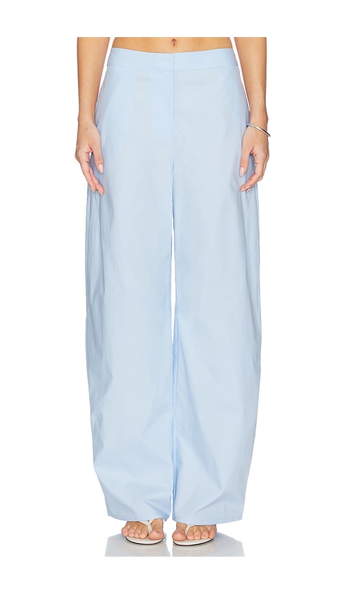 Samsoe & Samsoe Saroko Trousers In Blue
