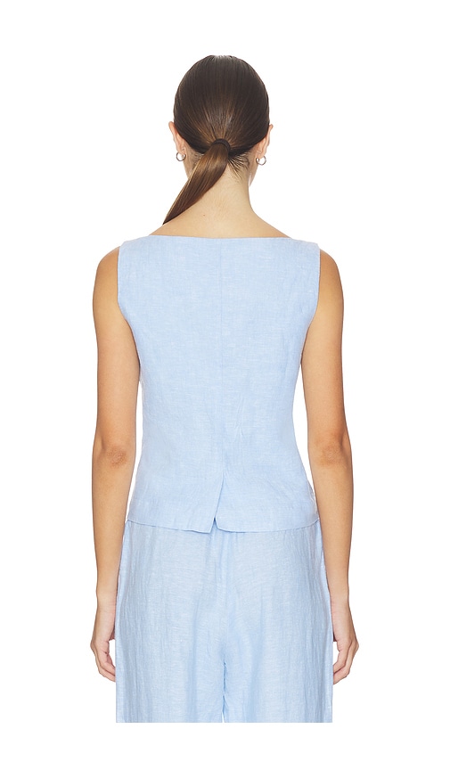  Samsoe Samsoe Saloves Vest In Baby Blue. Size Xs. Also In S, L. 