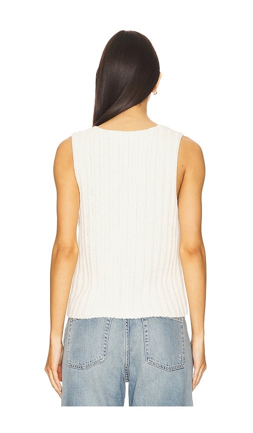  Samsoe Samsoe Salou Vest In Ivory. Size Xs. Also In M. 