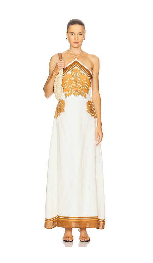 Kora Maxi Dress in Ivory. - size S (also in L, M, XS)