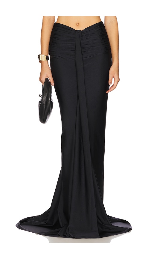 Marcella Maxi Skirt in Black. - size XS (also in M, S)