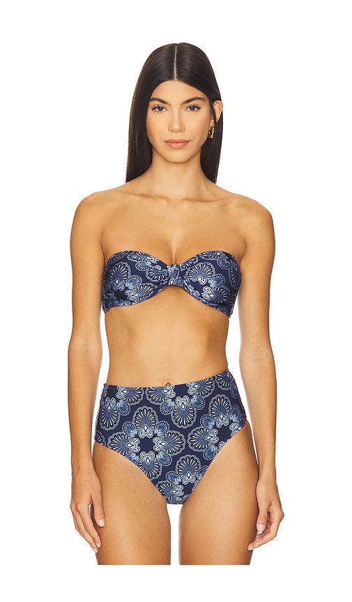 Barbara Bikini Top in Blue. - size S (also in L, M, XS)