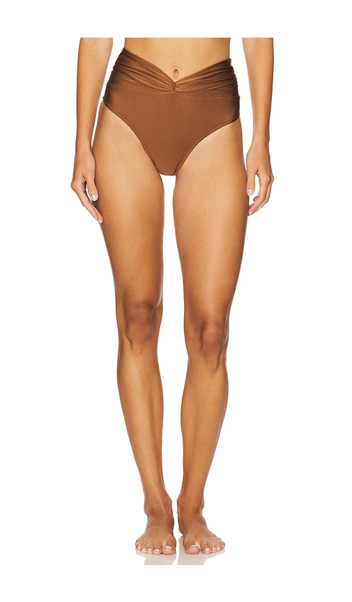 Claire Bikini Bottom in Brown. - size S (also in L, XS)