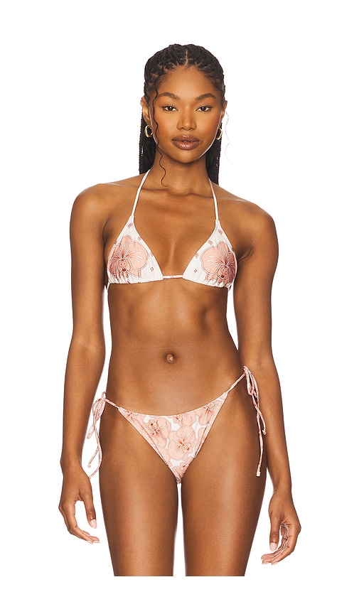 Daphne Bikini Top in Pink. - size XS (also in L, M, S)