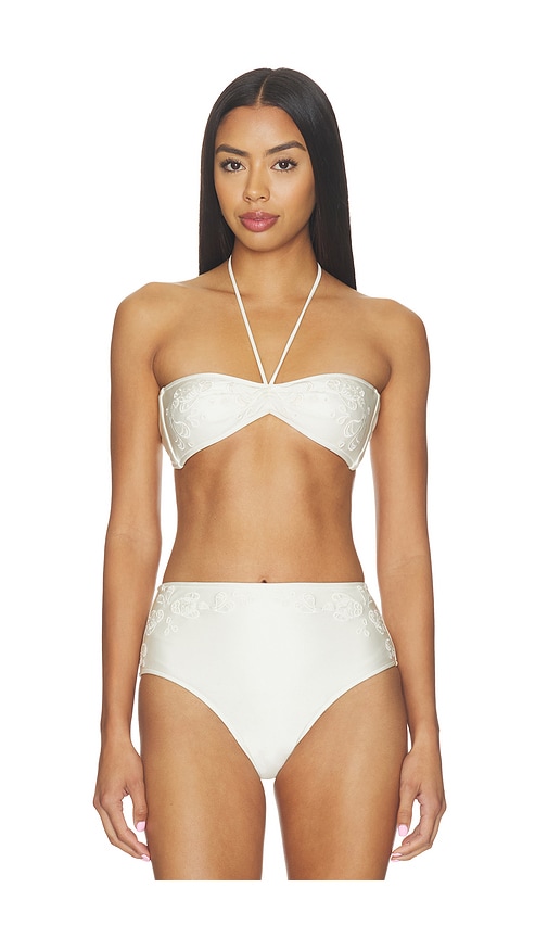 Shani Shemer Anara Bikini Top In Cream