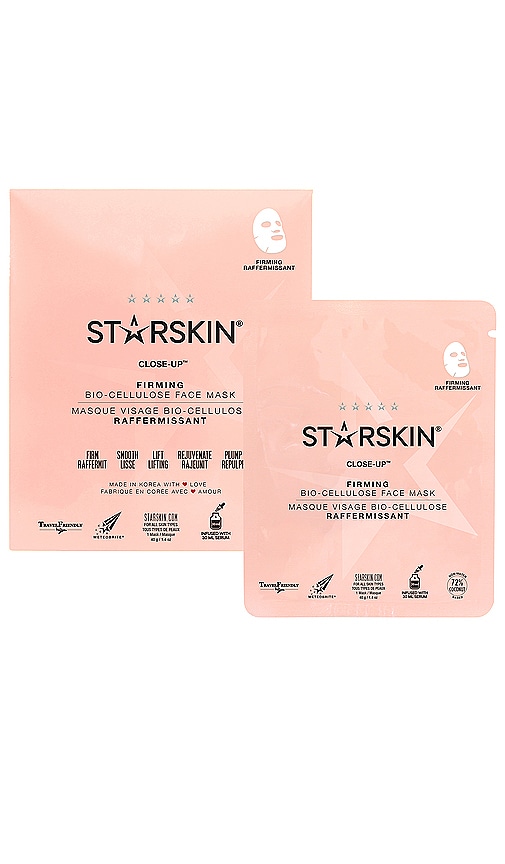  Starskin Mascara Facial Coconut Bio Cellulose Second Skin Close-up Face Mask En Color Belleza: Na Talla All . 