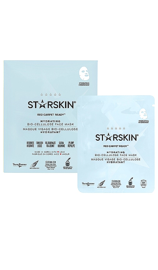  Starskin Mascara Facial Coconut Bio Cellulose Second Skin Red Carpet Ready Face Mask En Color Belleza: Na Talla All . 