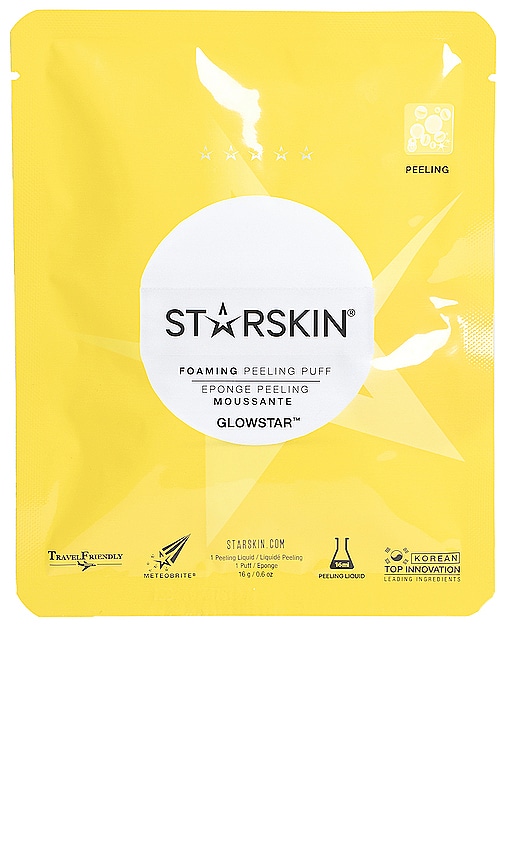  Starskin Hojaldre Exfoliante Espumoso Glowstar Glowstar Foaming Peeling Puff En Color Belleza: Na Talla All . 