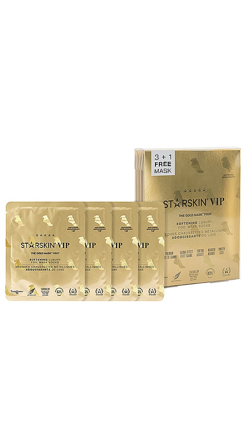 Starskin Vip The Gold Mask Foot Value Pack In N,a