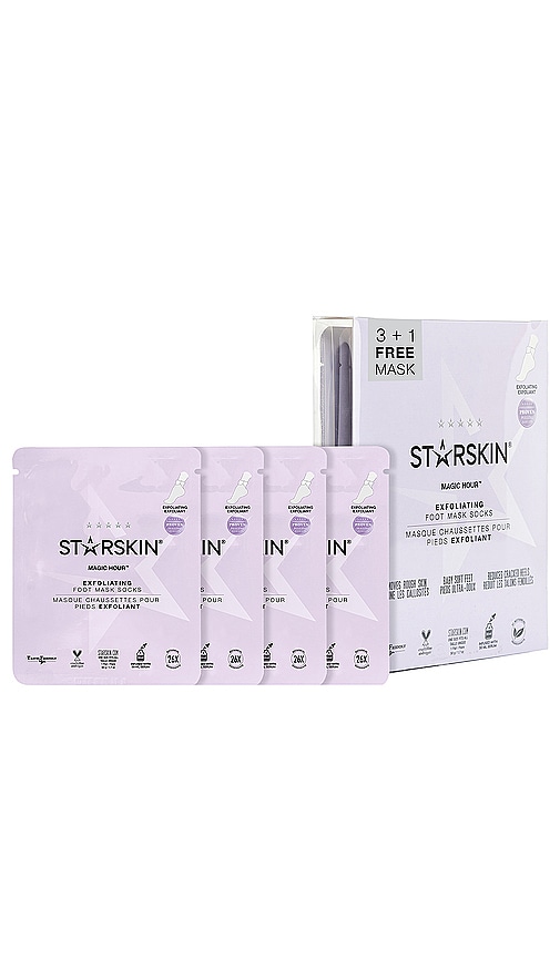 Starskin Magic Hour Foot Mask Value Pack In N,a